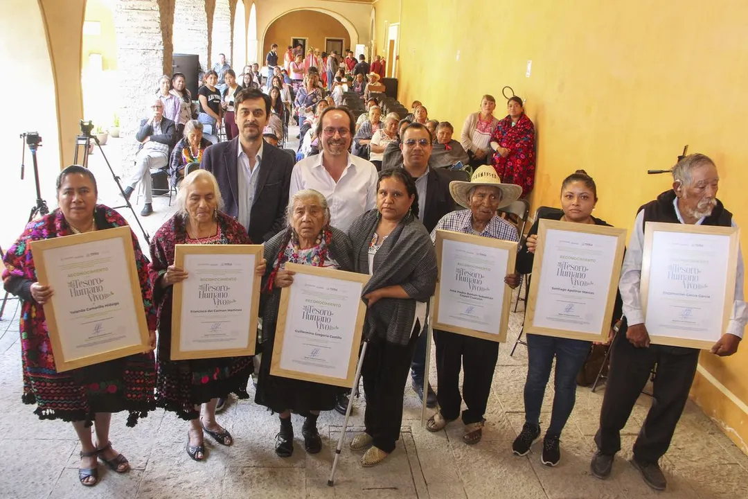 Tesoros Humanos Vivos Cultura Pue
