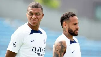 Descartan en PSG problemas entre Mbappé y Neymar