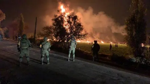 Ya son 61 heridos por la explosión en Tlahuelilpan, Hidalgo