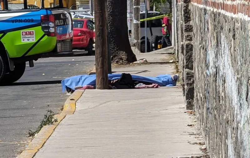 Hombre en situación de calle