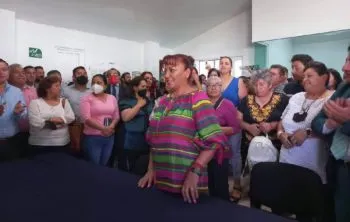 La candidata de la planilla rosa con pasado negro