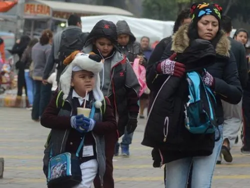 Lluvias no ceden y ahora el frío se presenta 12 estados del país