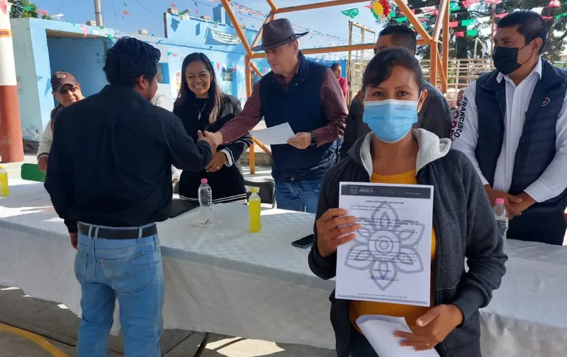 beneficiara programa Atlixco