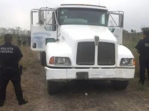 Aseguran toma clandestina y pipa con 10 mil litros de gasolina en Altamira