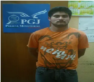 Consigna PGJ a presunto asaltante detenido en Huejotzingo