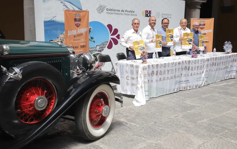 Presentación de la novena edición del Classic Tour en Zacatlán
