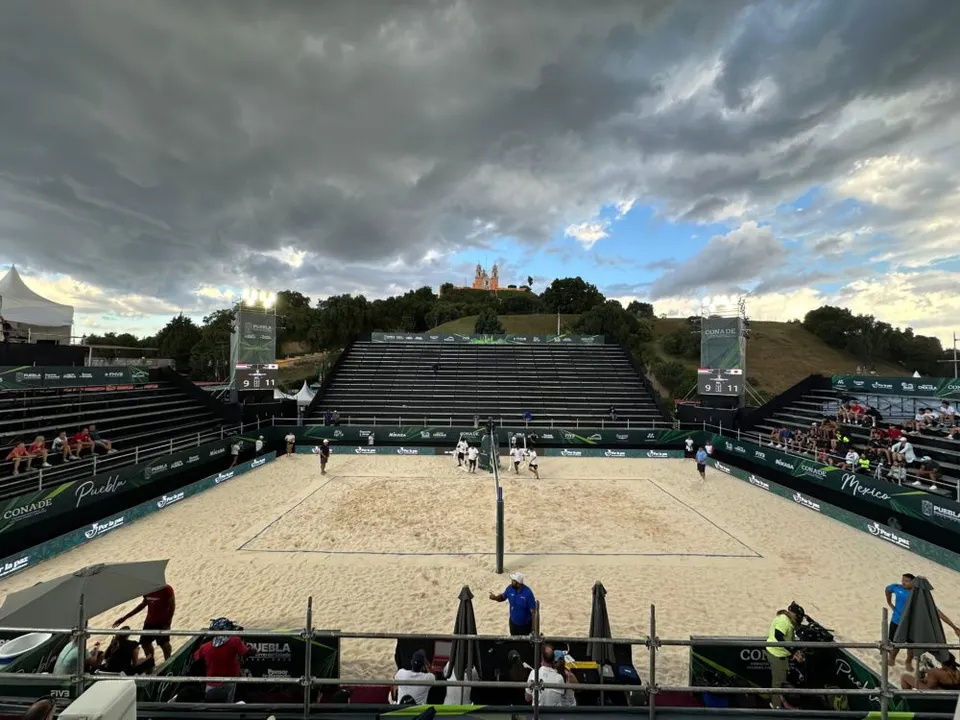 Todo listo para el Mundial de Voleibol de Playa Sub-21 en San Pedro Cholula