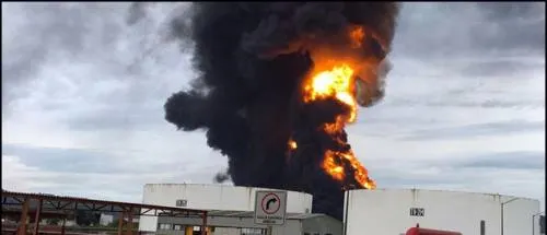 Desalojadas 896 personas en Salina Cruz tras incendio en refinería