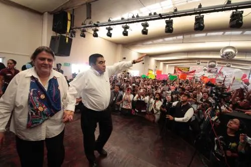 Ánimo de unidad y no sectarismo, los componentes de mi precampaña: Miguel Barbosa