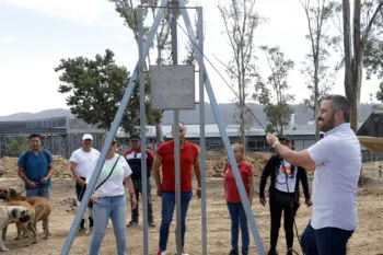 Inicia Ayuntamiento construcción del Centro de Bienestar Animal en el Parque de Amalucan