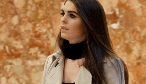 Hope Hicks, nombrada directora de Comunicaciones de la Casa Blanca