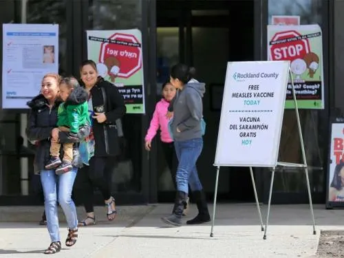 Empeora brote de sarampión en EU, con 71 nuevos casos