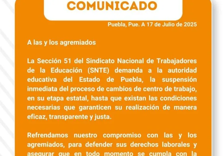 comunicado-snte-51-cambios-centros-de-trabajo