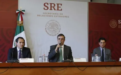 Si fracasamos, negociación con EU sería por tercer país seguro: Ebrard