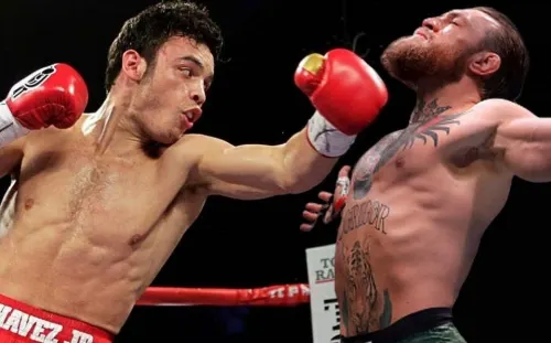 Julio César Chávez Jr. reta a Conor McGregor a una pelea de box