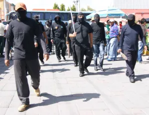Papalota, Tlaxcala: guardias de autodefensa se extienden al centro del país por la inseguridad y la