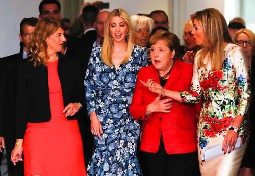 Ivanka Trump se codea con las mujeres más poderosas del mundo