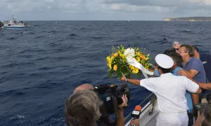 Recuerdan en Italia a más de 100 migrantes africanos muertos