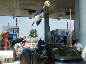 También en San Marcos la CNTE toma caseta