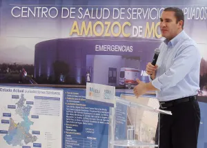 Entrega Moreno Valle apoyos para educación, salud y campo en Amozoc
