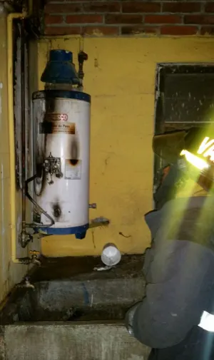 Explota tanque de gas en Amalucan, no hubo lesionados