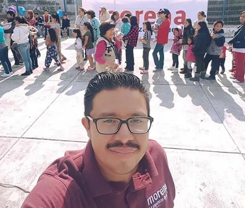 En la Reafiliación, el Eje del Control de Morena Puebla