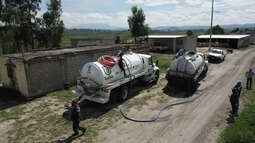 Gobierno de la Ciudad lleva más agua a 66 localidades del municipio 