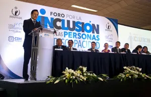 Realiza CDH Puebla y CNDH foro a favor de personas con discapacidad