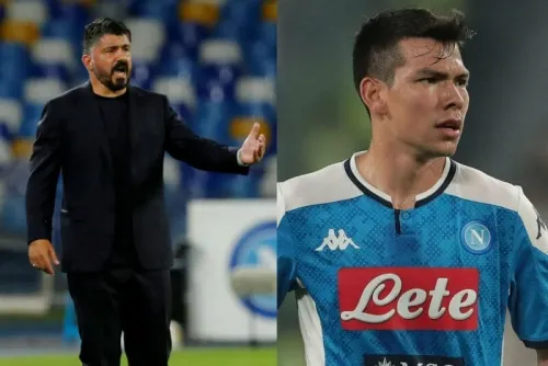 “La velocidad de Hirving Lozano es una locura”, Gennaro Gattuso tras rendimiento del mexicano