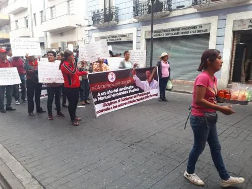Antorchistas exigen al Gobierno del Estado encarcele a los asesinos de Hernández Pasión