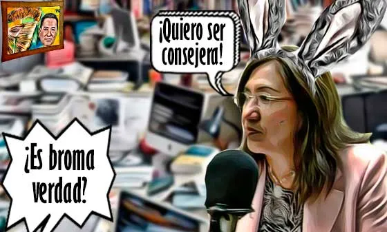 ¡¿Y así quiere ser consejera electoral?!