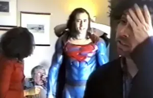 Nicolas Cage se vistió de Superman para Tim Burton