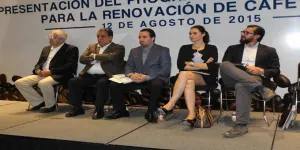 Gobierno suma esfuerzos con Financiera Nacional de Desarrollo para renovación de cafetales