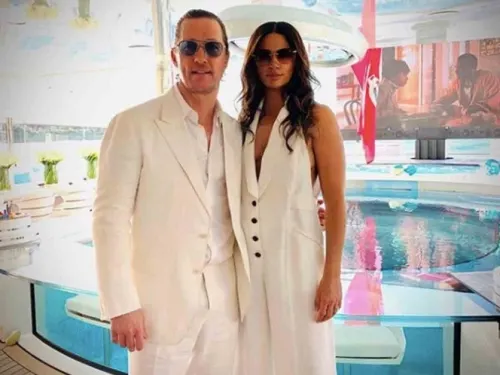 Matthew McConaughey y Camila Alves donan equipo para combatir Covid-19