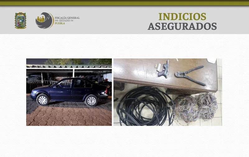 Objetos decomisados