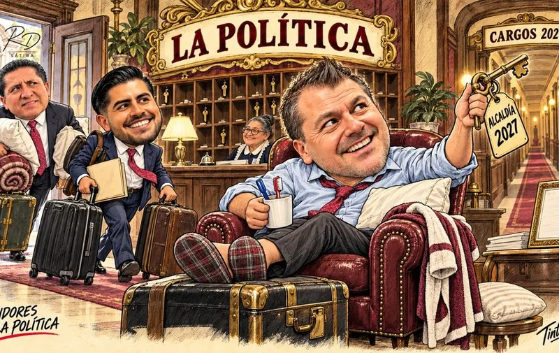 Una de los llamados “vividores de la política”