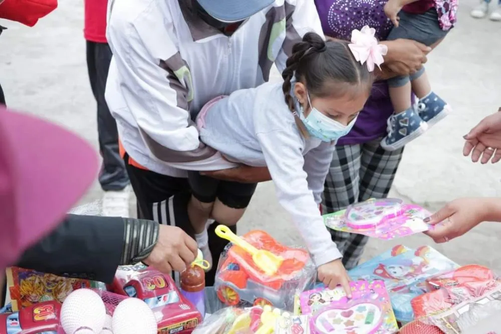 Se dibujaron 25 mil sonrisas en Atlixco, este Día de Reyes
