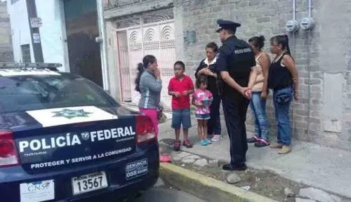 Policía Federal localizar a menor extraviada en Puebla