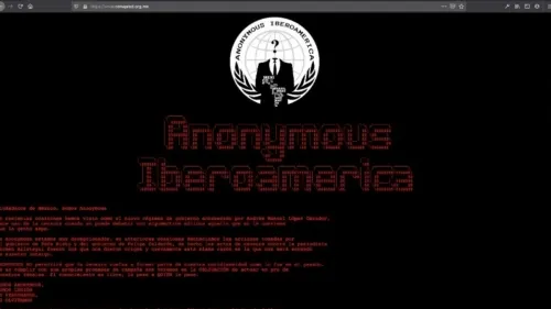 Anonymous hackea página del Conapred tras críticas de AMLO