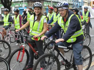 Inician los recorridos de verano del bicitour en la ”Gran Vía Recorre Puebla”