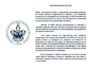 Condena la BUAP agresión a estudiantes en el zócalo