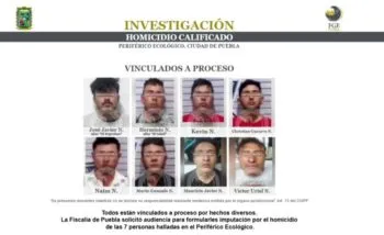 Hay ocho hombres detenidos por cadáveres hallados en Periférico Ecológico: Fiscalía