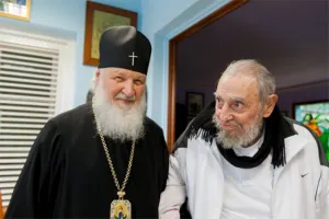 Reaparece Fidel Castro; se reúne con patriarca ortodoxo ruso
