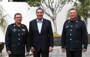 Se reúne RMV con los comandantes Ezequiel Hernández y Genaro Lozano