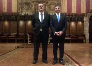 Tony Gali estrecha lazos entre Puebla y Barcelona