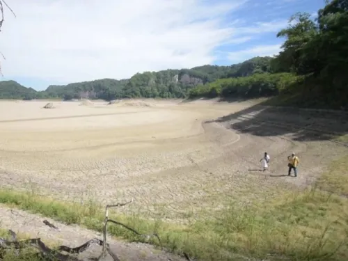 Se seca la laguna de Metzabok, “Dios del Trueno”