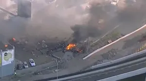 Video: Aeronave se estrella contra un centro comercial en Melbourne