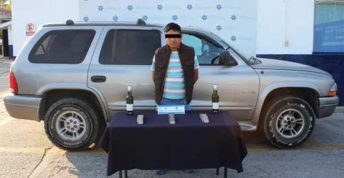 En acción oportuna, detiene Policía Municipal de Puebla a probable responsable de robo a oxxo