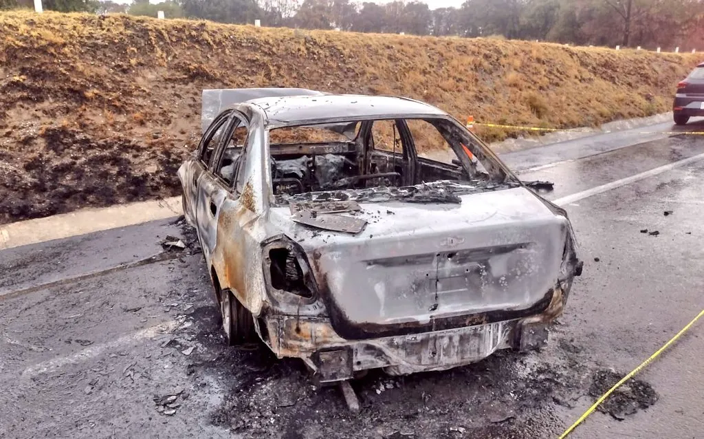 Accidente en la autopista Amozoc-Perote