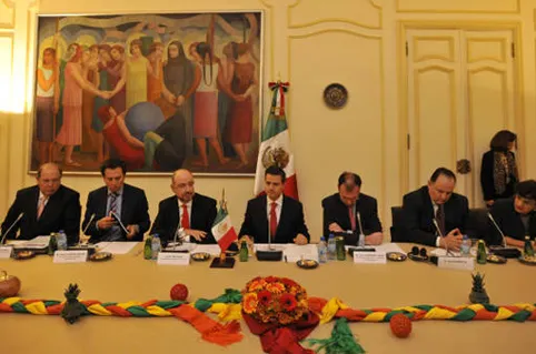 Enrique Peña Nieto, se reúne con la directora General de la Unesco